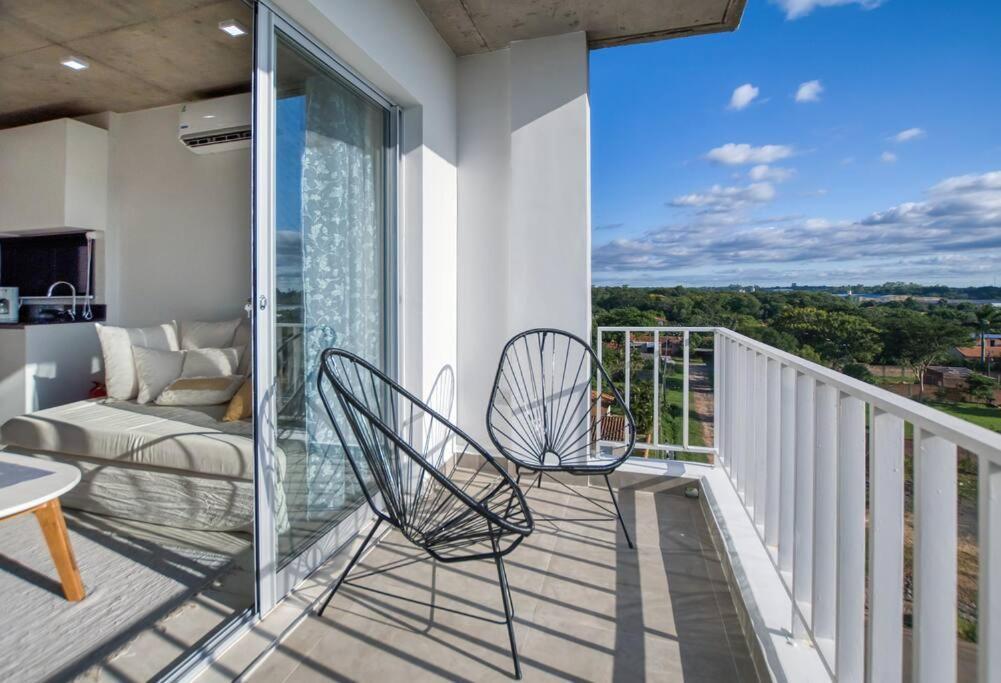 A Estrenar! Apartamento Con Pileta Zona Aeropuerto Wifi 200Mg Asunción Eksteriør bilde
